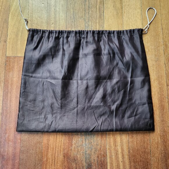 COACH Brown Silk Drawstring Dust Bag - Picture 15 of 16